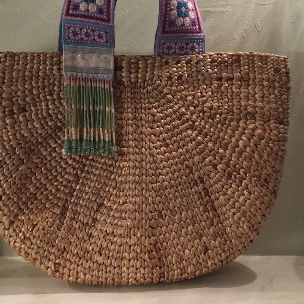 Boho Straw Bag